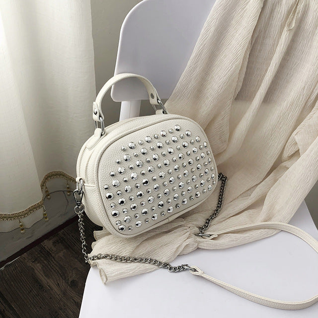 women luxury leather handbag famous designer ladies shoulder hand bag 2019 new girl clutch diamond crossbody bag sac main femme - kadopascher.com