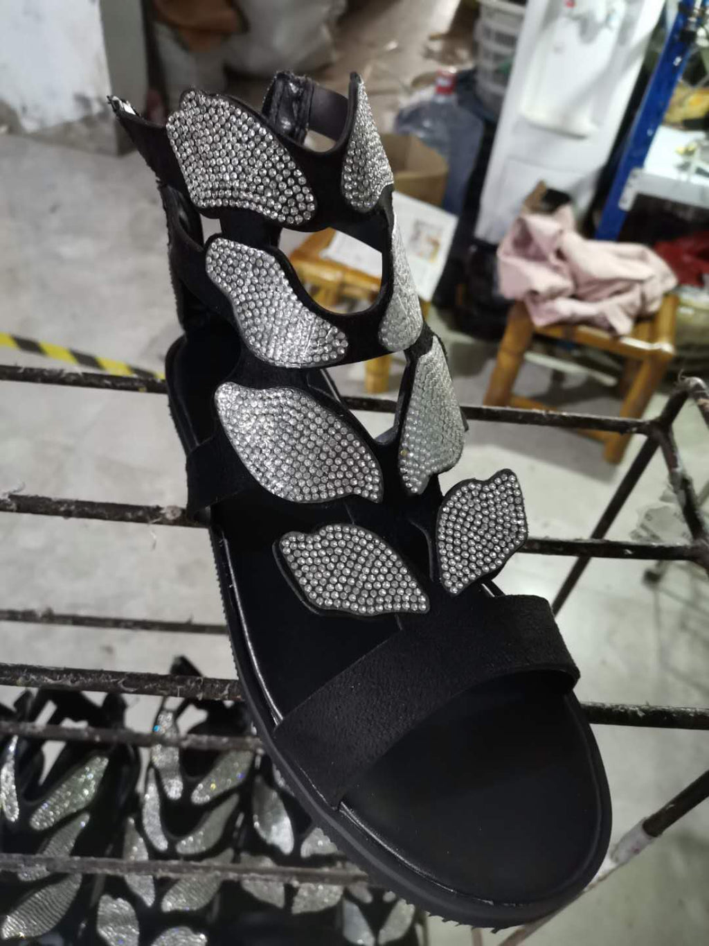 Chaussures sandales été luxe chic femme - kadopascher.com