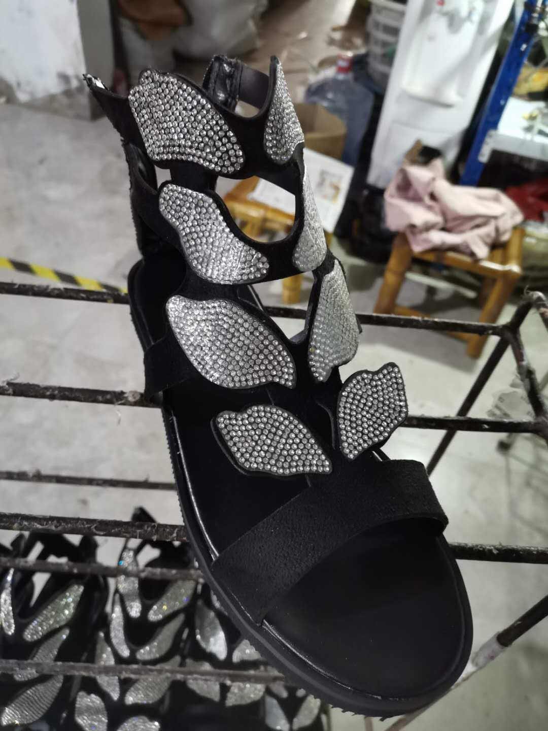 Chaussures sandales été luxe chic femme - kadopascher.com