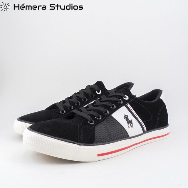 Chaussures homme habillées confortables et élégantes chaussures plates décontractées hommes à lacets blanc bleu marine toile multicolore - kadopascher.com