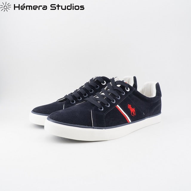 Chaussures homme habillées confortables et élégantes chaussures plates décontractées hommes à lacets blanc bleu marine toile multicolore - kadopascher.com