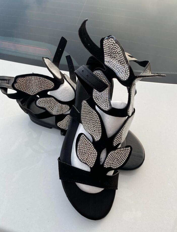 Chaussures sandales été luxe chic femme - kadopascher.com