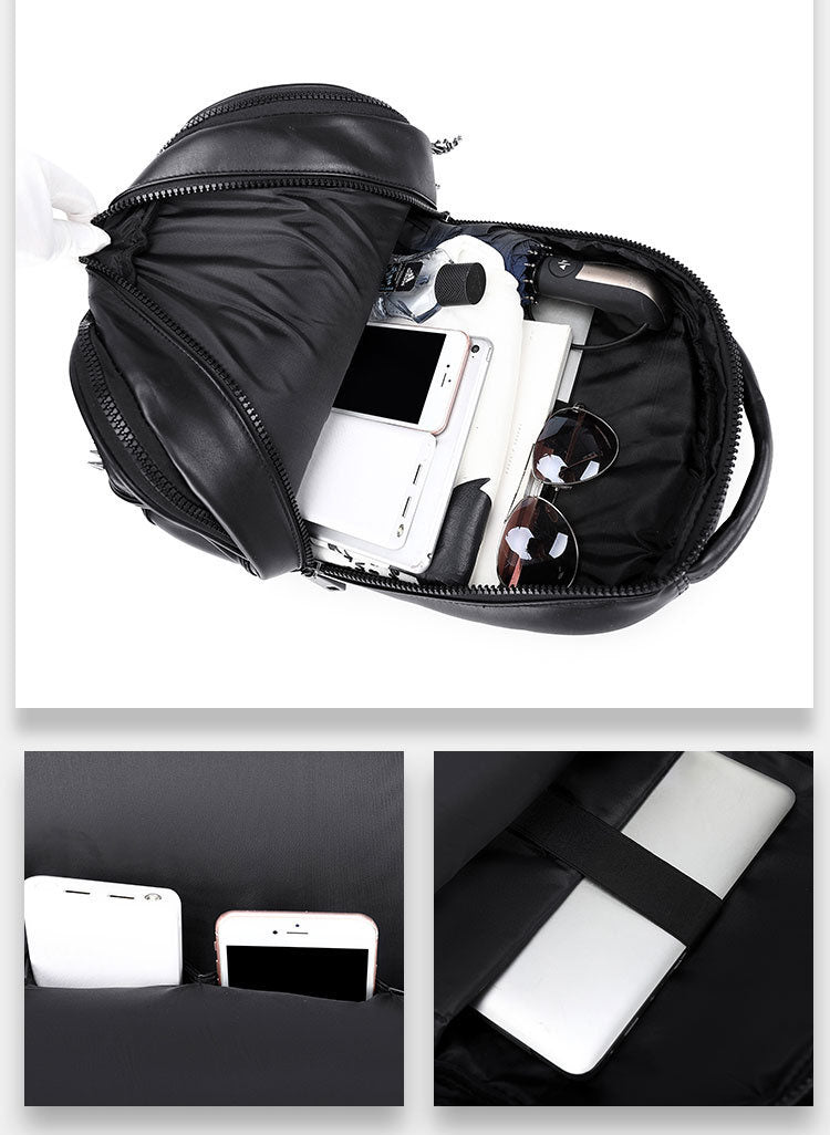 Sac a dos luxe cuir / concepteur sac cuir haute couture - kadopascher