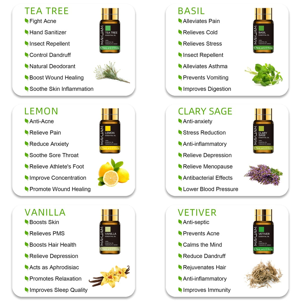 Huiles essentielles 28 flacons senteur du monde / 28pcs Pure Natural Essential Oils Gift Set Massage Shower Diffuser Aroma Oil Lavender Vanilla Sage Jasmine Rose Stress Relief - kadopascher