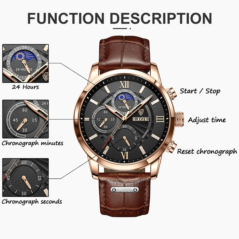 Montre de luxe mode plongeur montre hommes 30ATM étanche Date horloge Sport montres hommes Quartz montre-bracelet - kadopascher