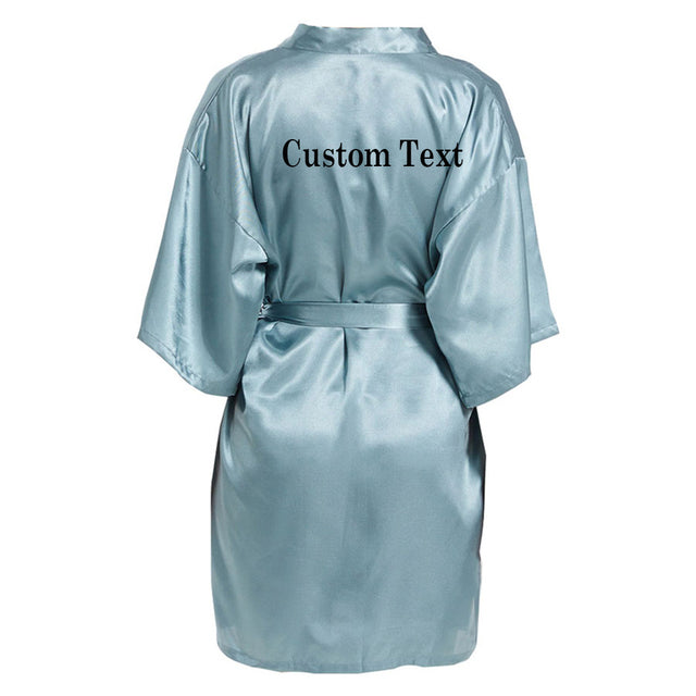 Nuisette en soie à votre nom / Woman Bachelorette Preparewear - kadopascher