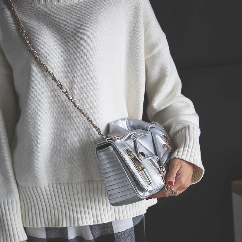 Sac a main design cuir chic / Messenger Bag luxury design - kadopascher.com