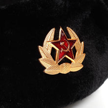 Bonnet chapeau / Armée soviétique Badge militaire Russie / Bomber Chapeaux Pilote Trappeur Aviator Cap Hiver Faux Lapin Fourrure / Casquettes de Neige - kadopascher.com