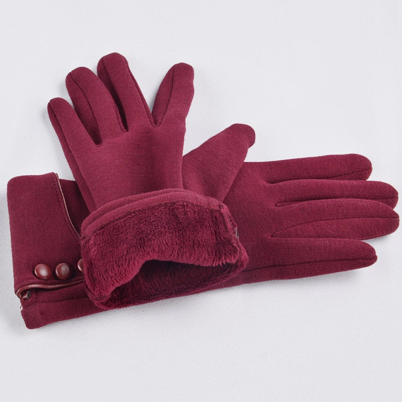 Gants D'hiver femme / Automne Gants Chauds Poignets Mitaines / Ski Gants Coupe-Vent femme - kadopascher.com