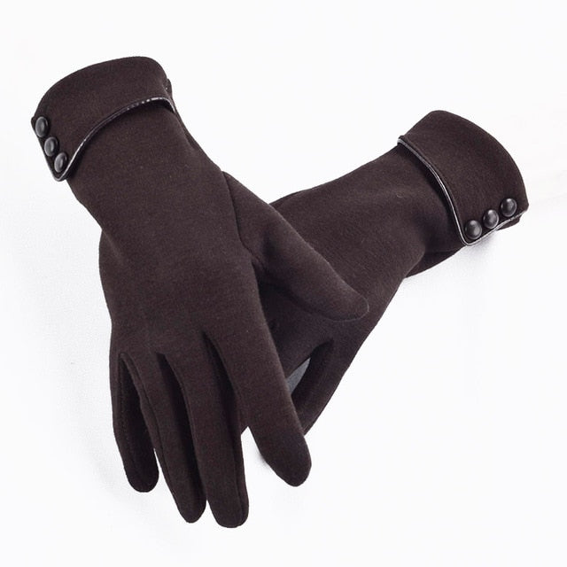 Gants D'hiver femme / Automne Gants Chauds Poignets Mitaines / Ski Gants Coupe-Vent femme - kadopascher.com