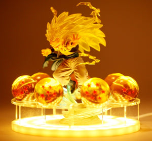 Figurine Lampe LED DBZ / Son Goku Table Lamp Spirit Bomb Dragon Ball Z LED Night Lights - kadopascher.com